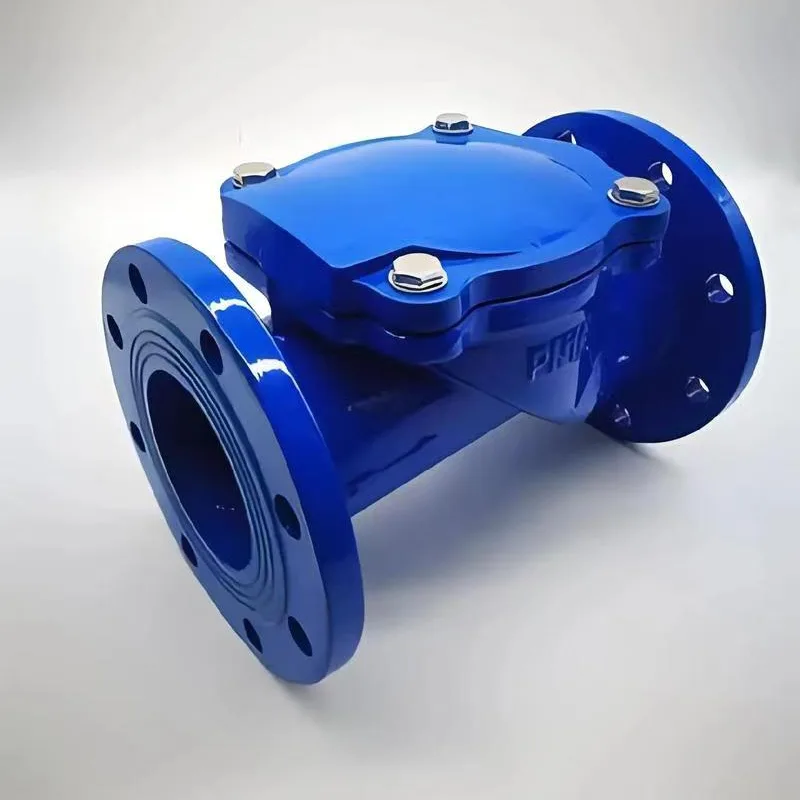 Zawór zwrotny z gumową klapą